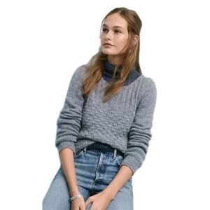 Meadow Rue Anthropologie Sweater Womens XS Kenai Textured Sweater